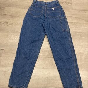 Vintage Guess Georges Marciano High Rise Tapered Leg Mom Jeans Size 25 (tag 30)